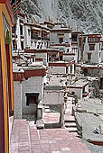 Ladakh - Rizong Gompa made of several buildings built one on top of the other